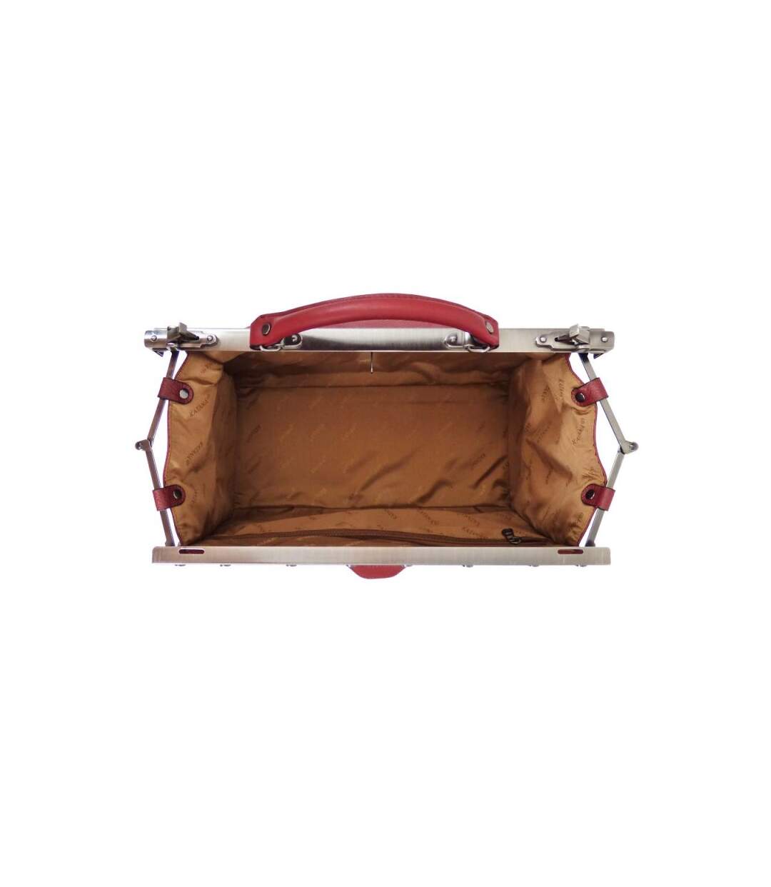 Katana - Sac de voyage en cuir Doctor Bag 42cm - rouge - 7389