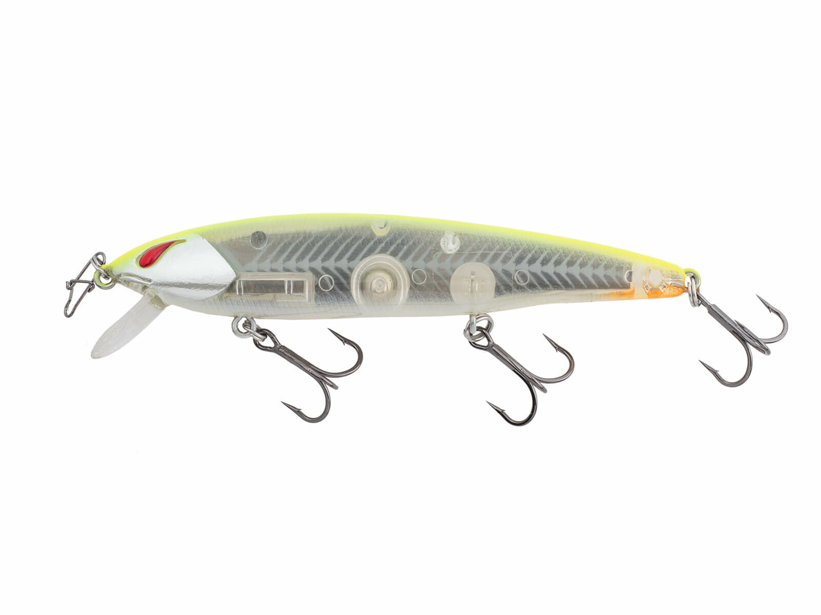 Laydown Minnow Regular (072) BB Trick Chartreuse(Nories)