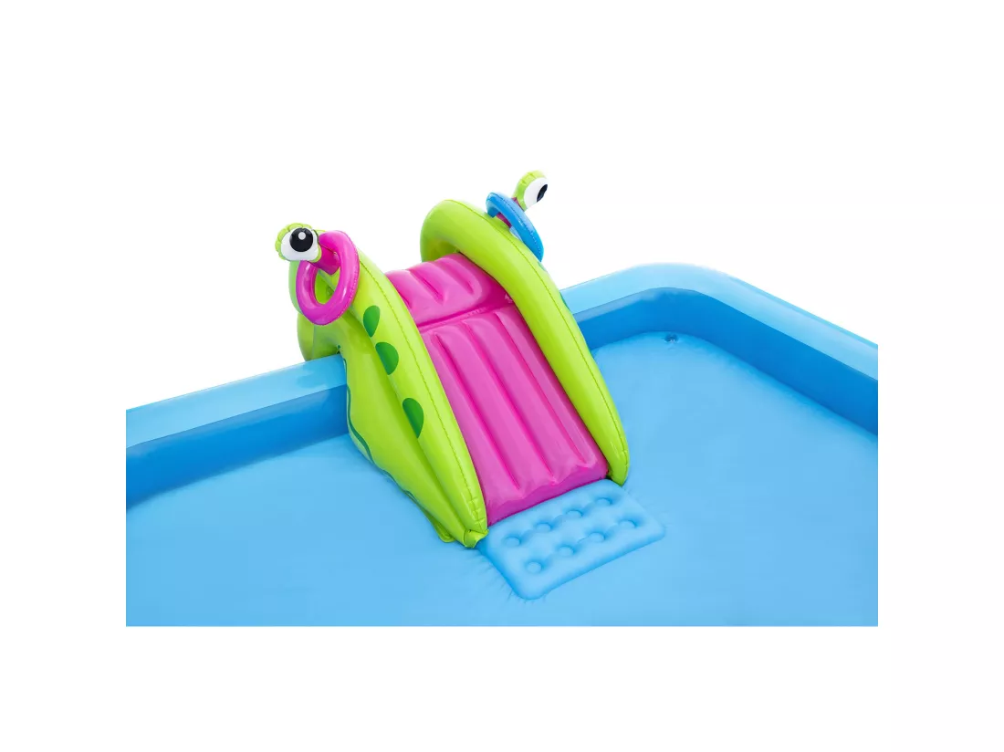 Piscine Gonflable pour Enfants Bestway Petit Astronaute 228x206x84 cm Toboggan Plus de 2 Ans