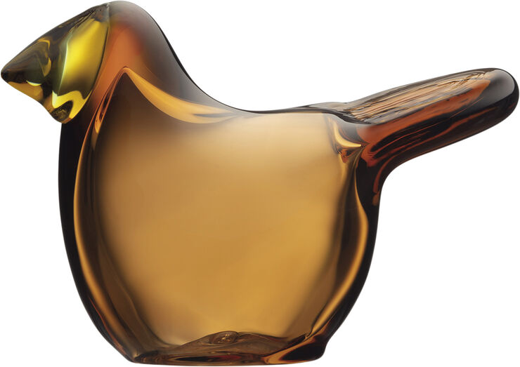 Iittala Bird by T Fluesnapper kobber/lemon Brun