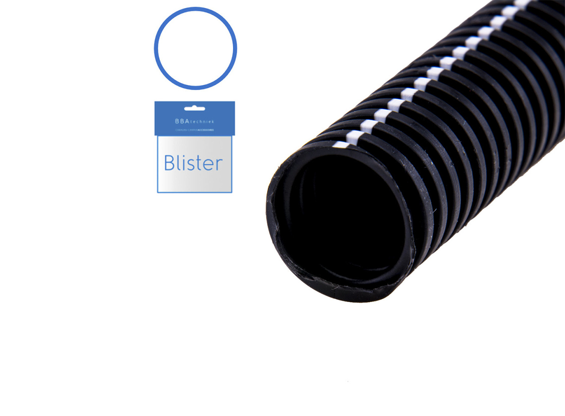 BBA 5 meter lange gesloten ribbuis - 11,0 - 16,4 mm