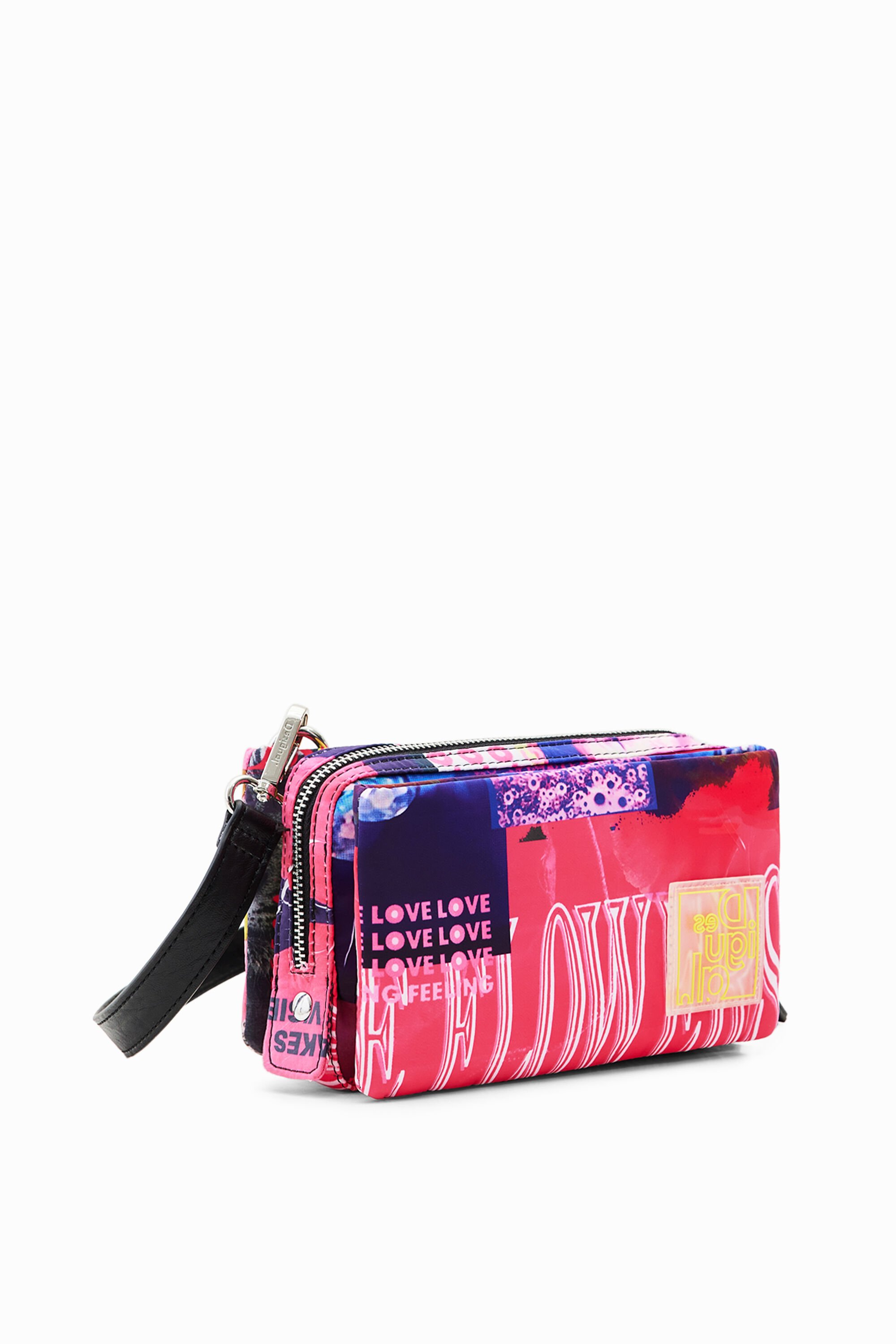 Petit sac à bandoulière collage