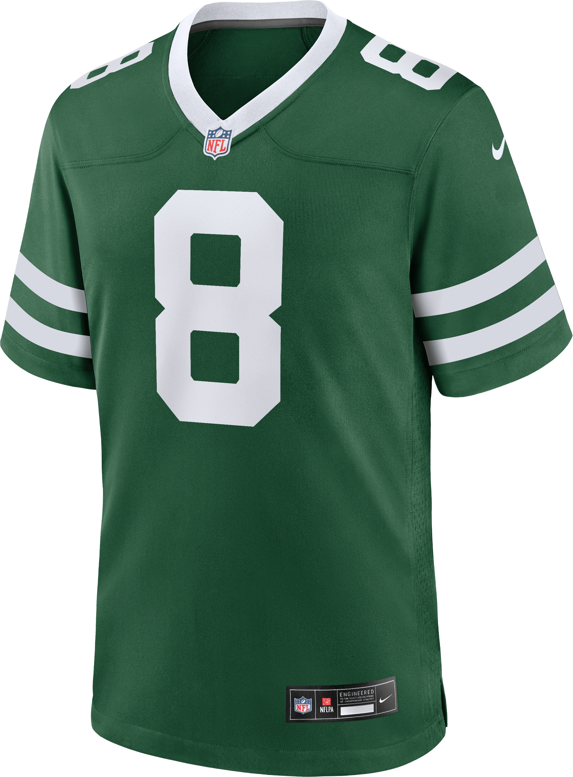 Nike NFL New York Jets Aaron Rodgers 8 Trikot Grün