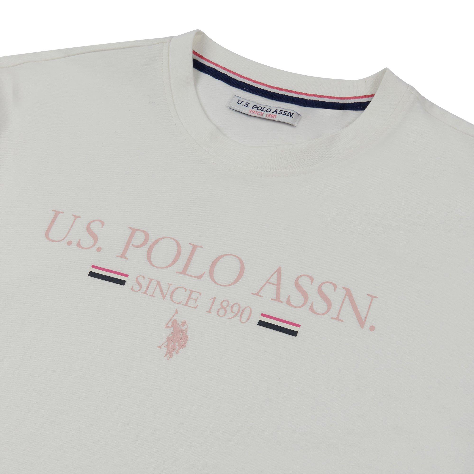 US Polo Assn Logo Crop T Shirt