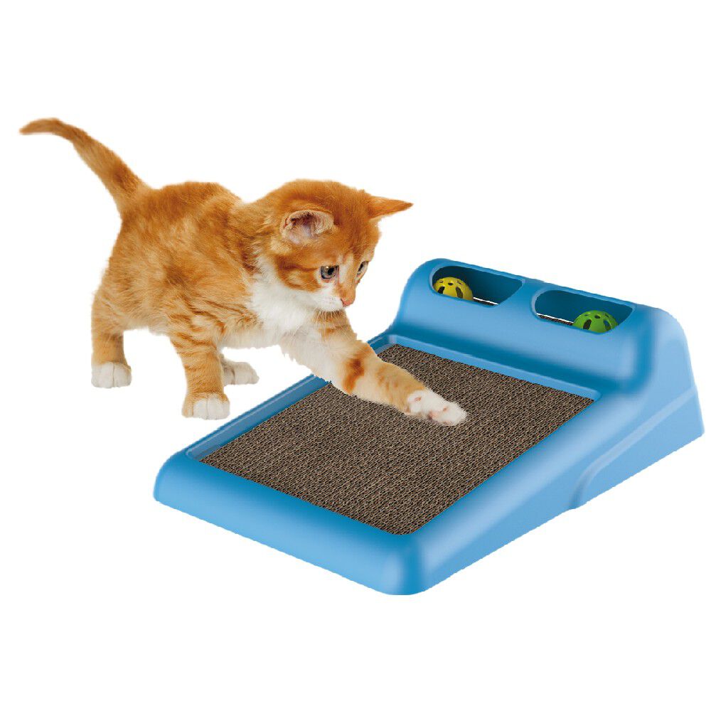 Griffoir pour chat avec deux balles