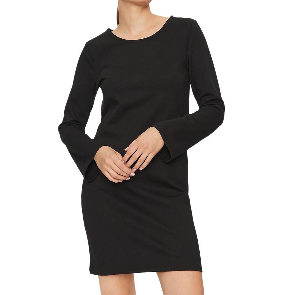 Vila Robe Noire Femme Vila Viarmerone