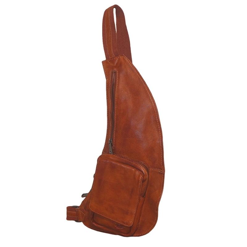 Bear Design Crossbody - Rugzak Bodybag Renee Cognac