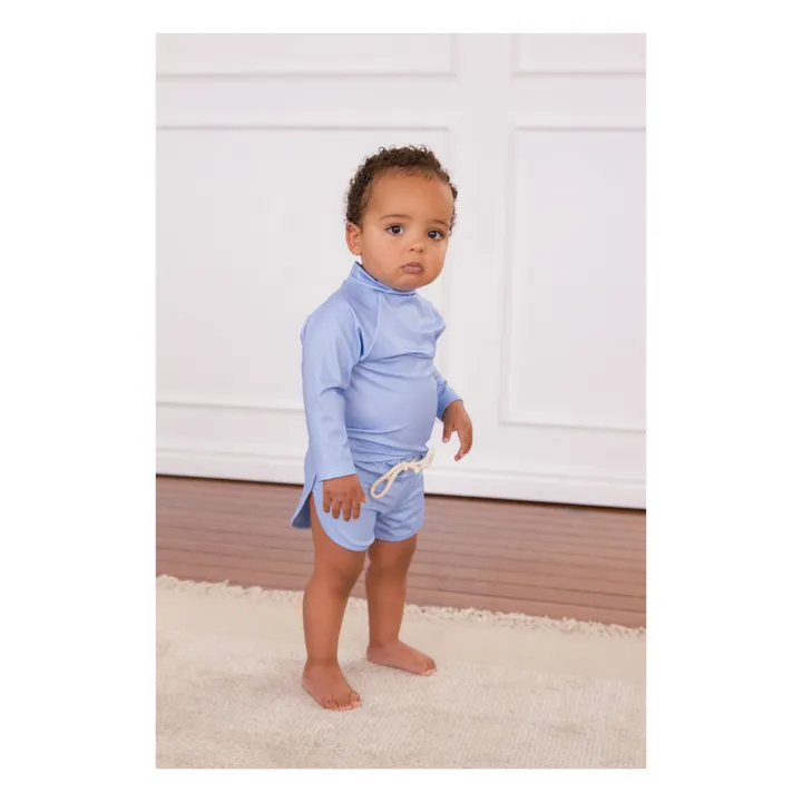 Ina Swim Short de bain Matière Recyclée Mesa  | Bleu ciel