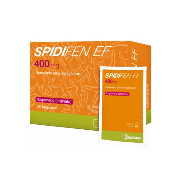 Spidifen EF 400mg 20 Saquetas