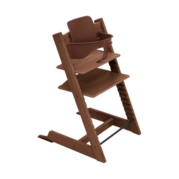 Stokke® Tripp Trapp® Kinderstoel Incl. Baby Set² - Oak - Warm Brown