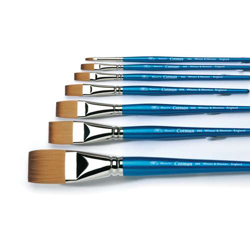 WINSOR & NEWTON Cotman™ Ein-Strich-Pinsel, Serie 666, Aquarellpinsel