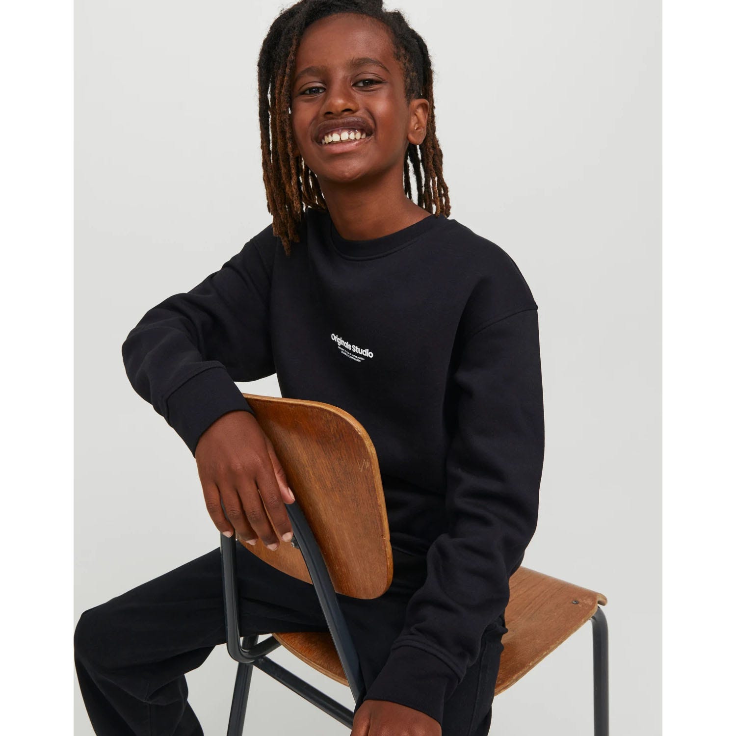 Jack & Jones Kids  Bedrukt Sweatshirt Voor Jongens
