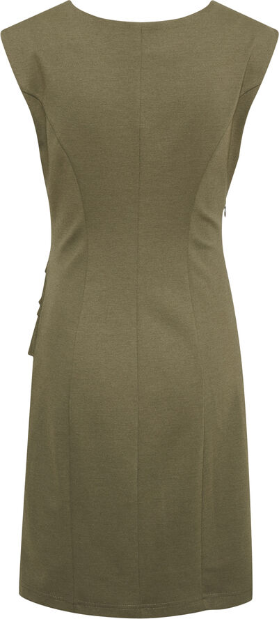 Kaffe India Round-Neck Dress Grape leaf