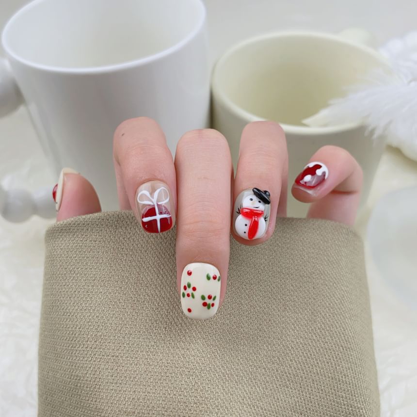 Babeybey - Kerst Press On Nails