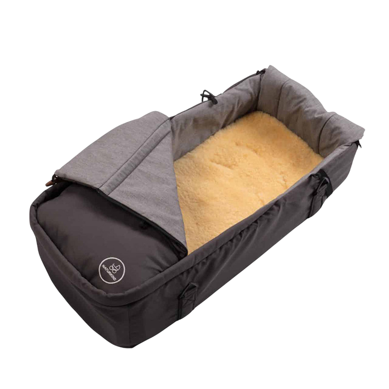 Einlage für Tragenest und Babykorb, Schafwollfüllung