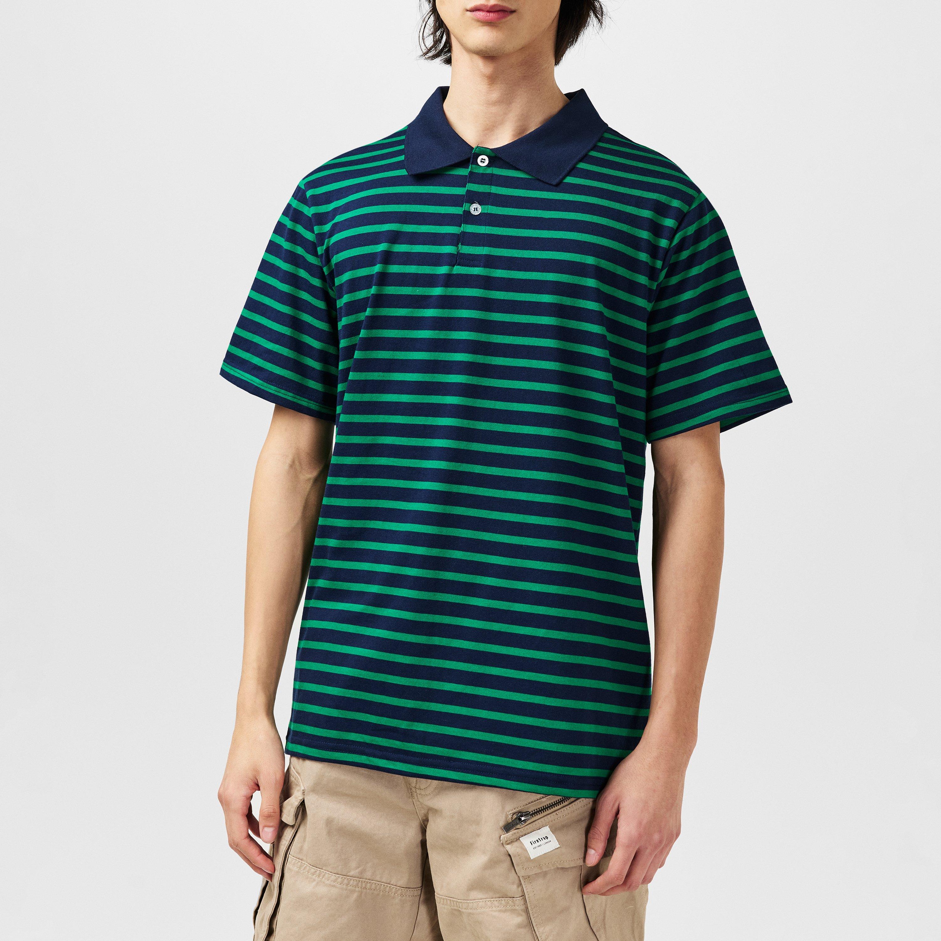 Firetrap Classic Striped Polo