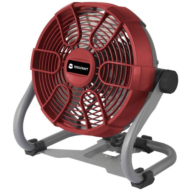 TOOLCRAFT TO-7471884 Batteridrevet ventilator 1 stk