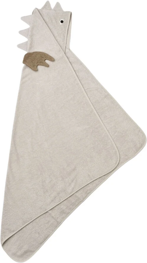 Liewood Augusta hooded towel Dragon / sandy mix