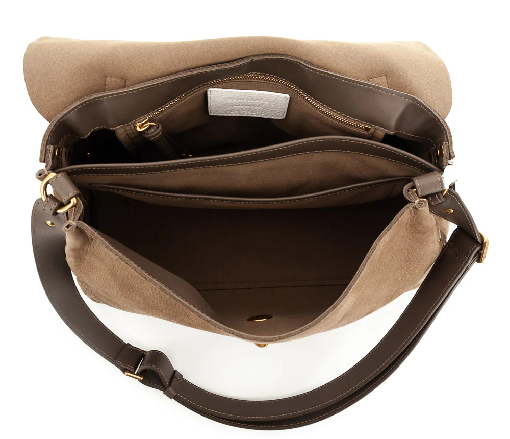 ZANELLATO - BAG POSTINA M JONES WOLF MARRON