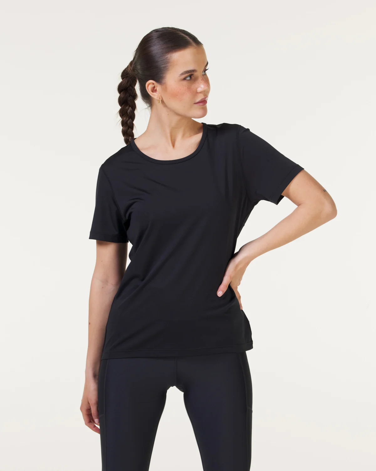 LEVITY Fast Track Mesh Tee Black