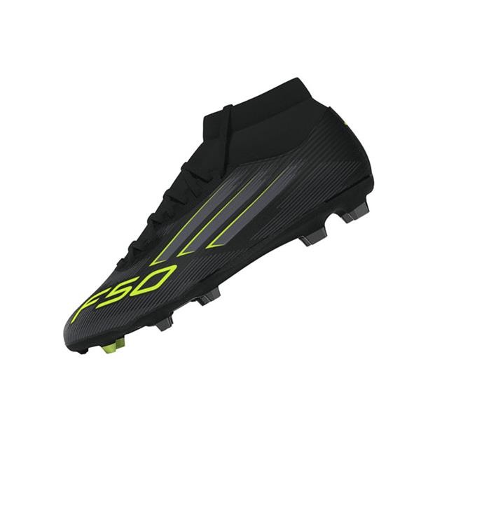 adidas F50 LEAGUE MID FG/MG JI0887 CBLACK-IRONMT-LUCLEM