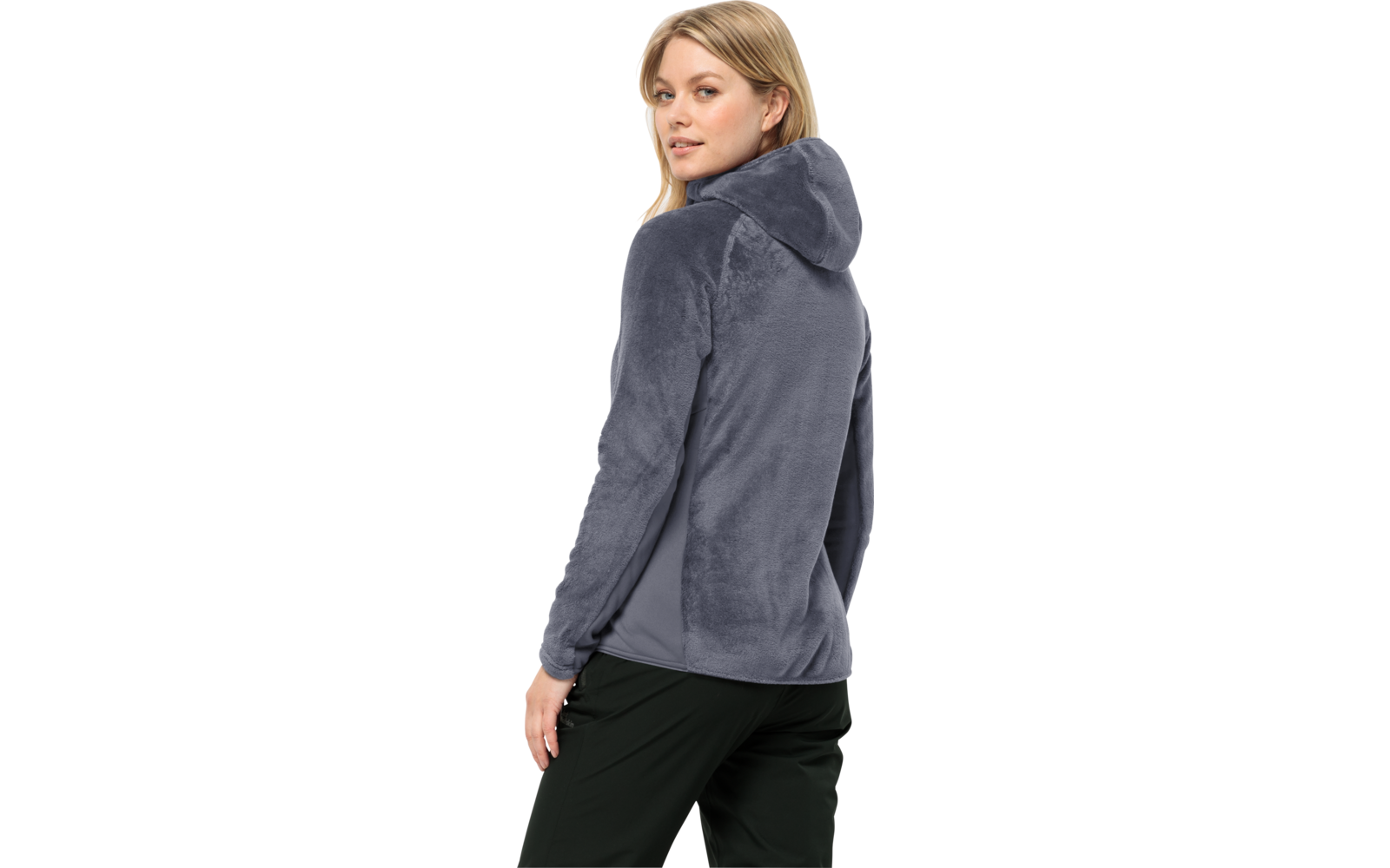 Jack Wolfskin Rotwand Hooded Damen Fleecejacke