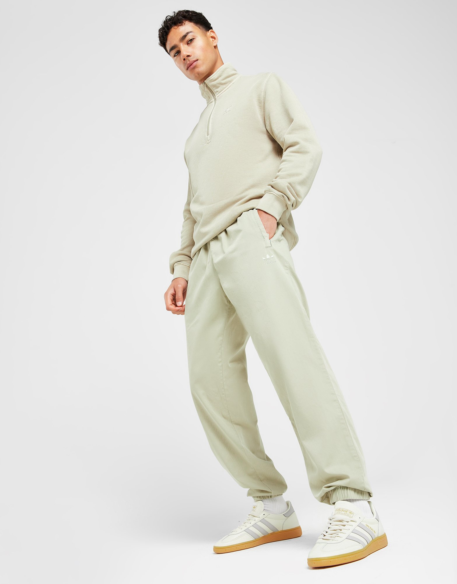 adidas Pantalon en toile Trèfle Essentials+ Dye