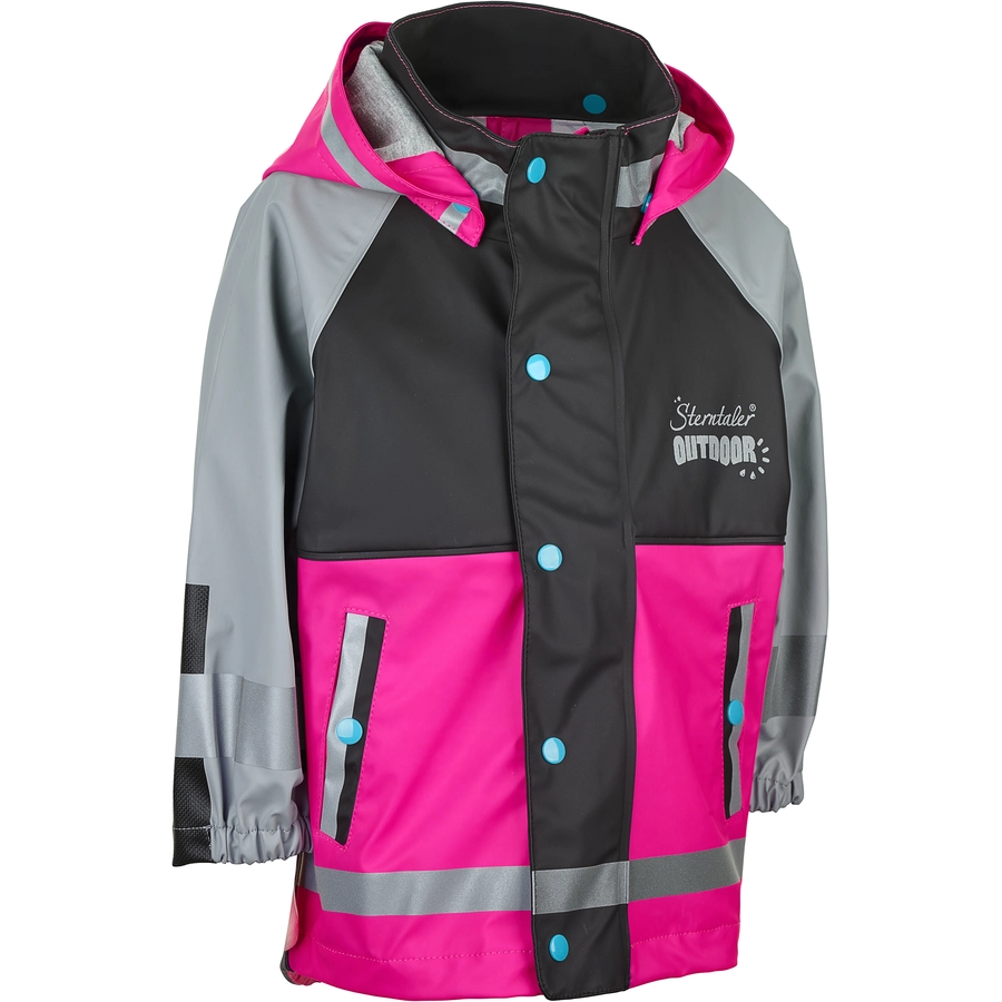 Sterntaler Funktions-Regenjacke uni pink