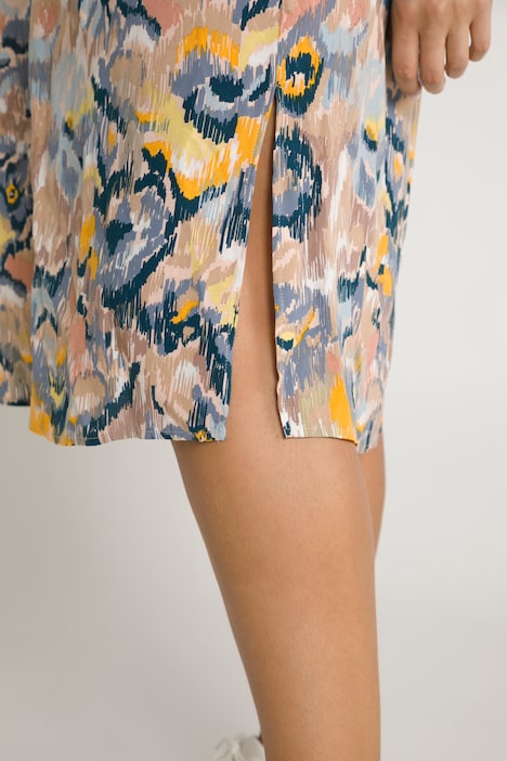 Bellieva-Midikleid, Stillfunktion, Blüten, 3/4-Arm