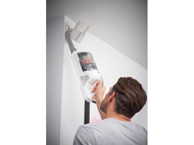 BLACK DECKER Akku-Hand- und Stielsauger BHFEA515J Grau/Weis Kabelloser Akkustaubsauger