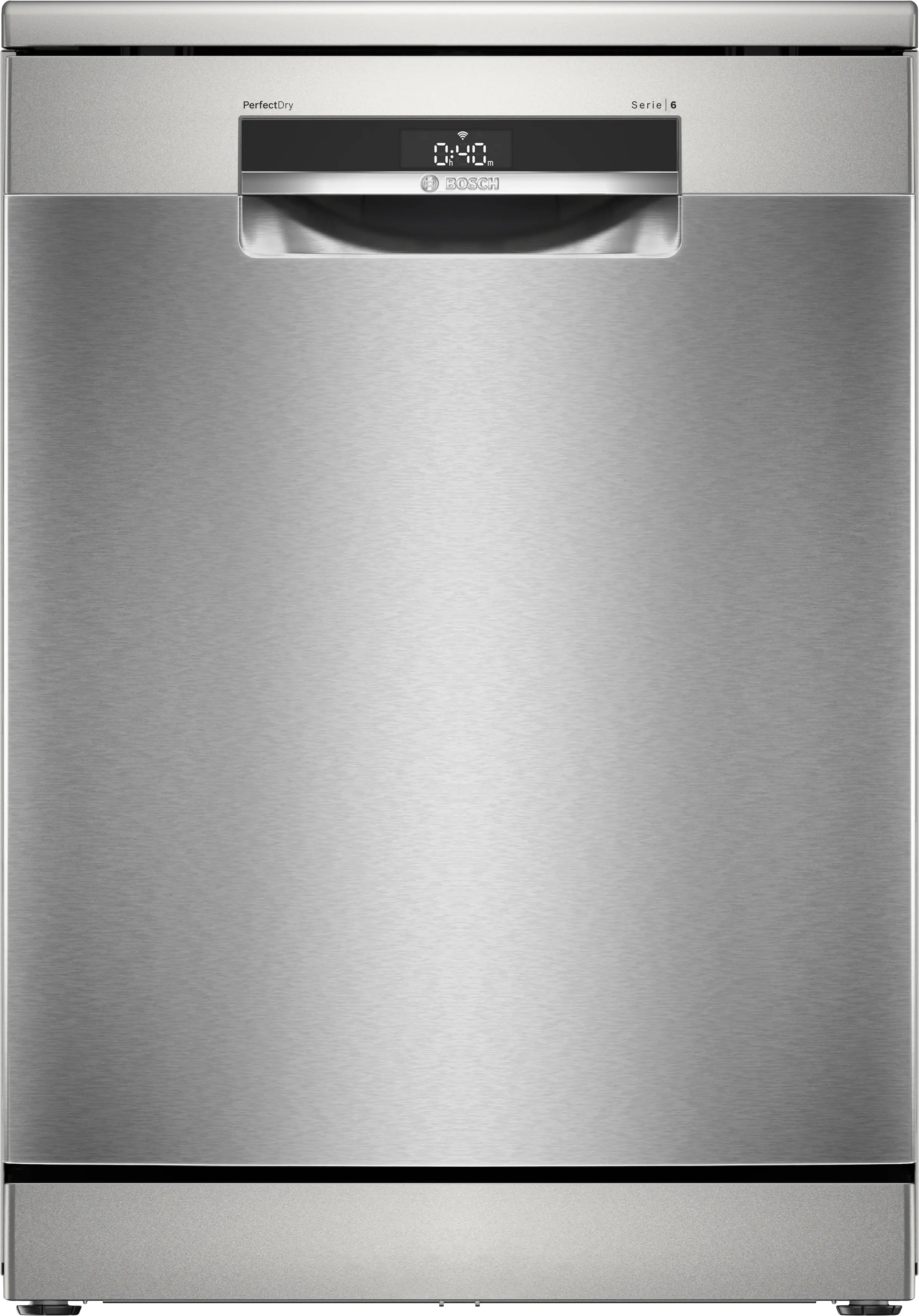 Serie 6 Vrijstaande vaatwasser 60 cm Geborsteld staal anti-fingerprint