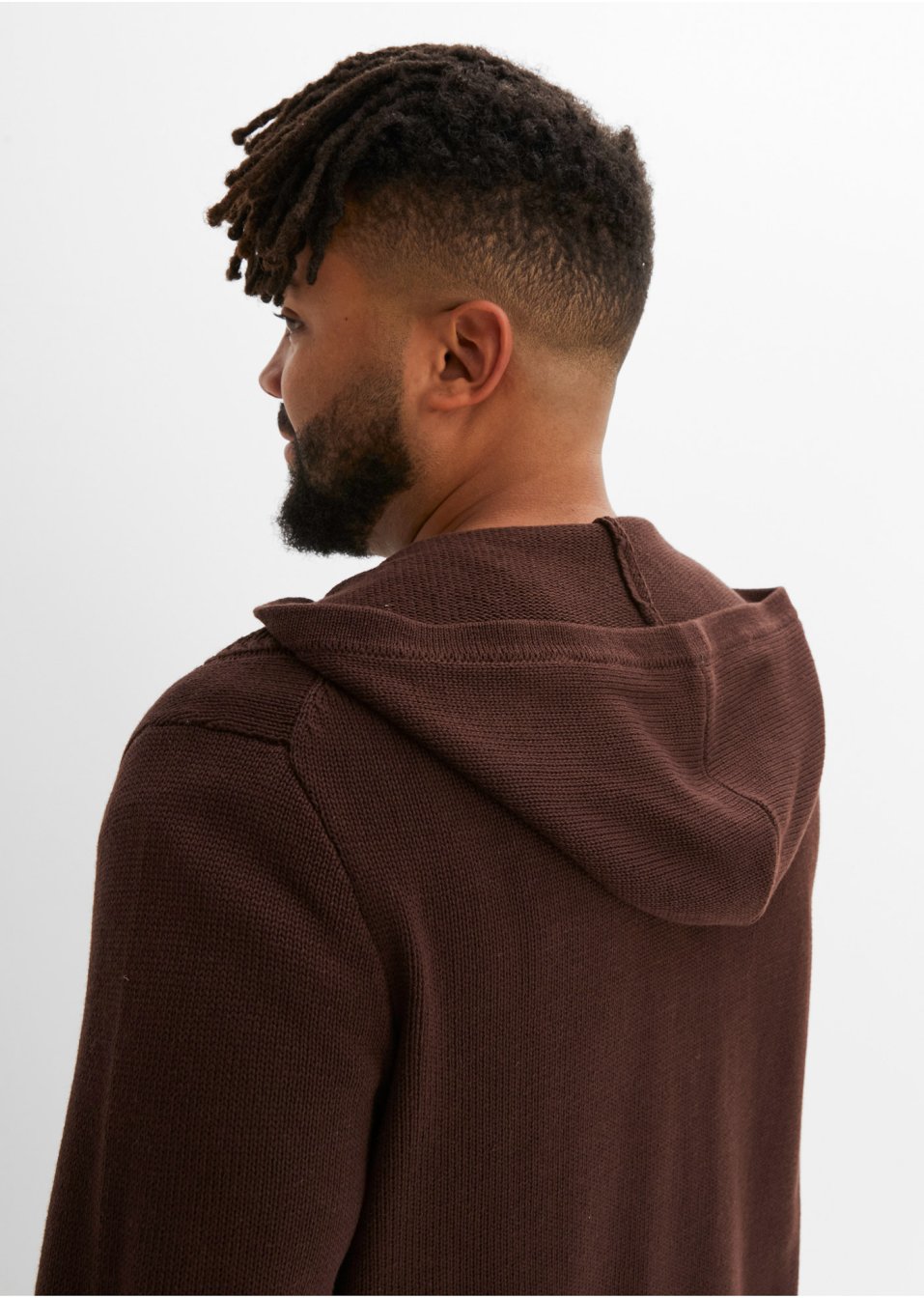 Gilet en maille torsadée