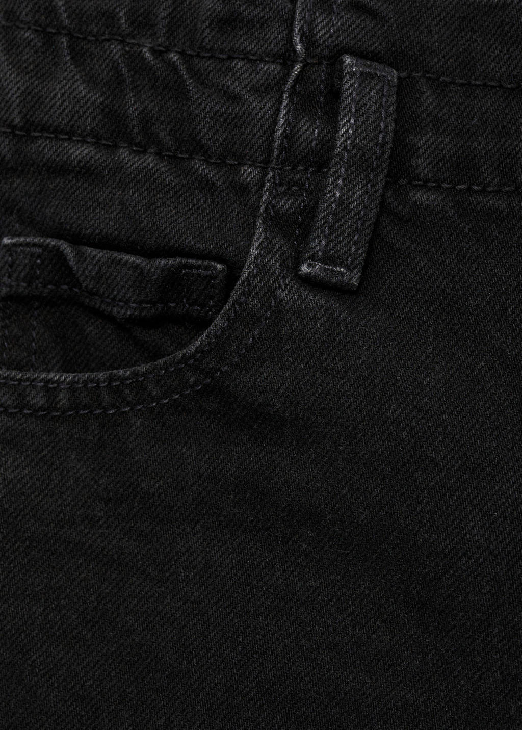 Mango Kids regular fit broek zwart