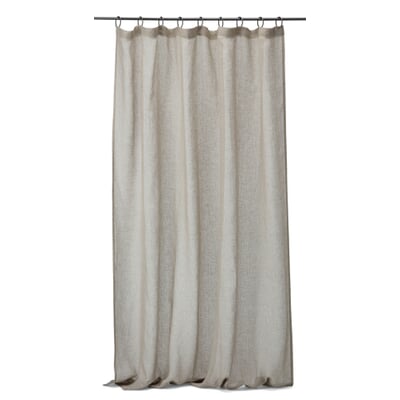 Leinengardine Voile, Natur, Länge 150 cm