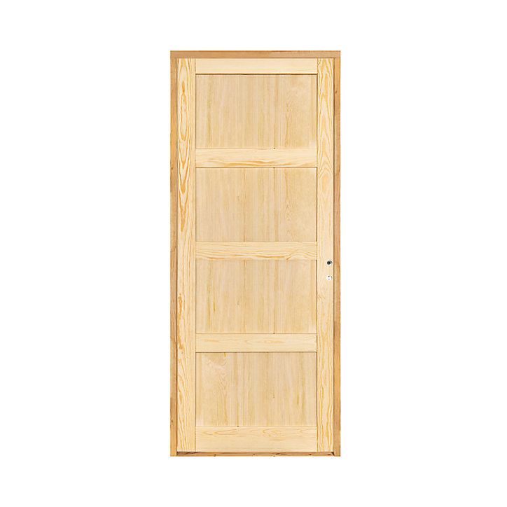Bloc-porte Connemara pin H.204 x l.93 cm, poussant gauche