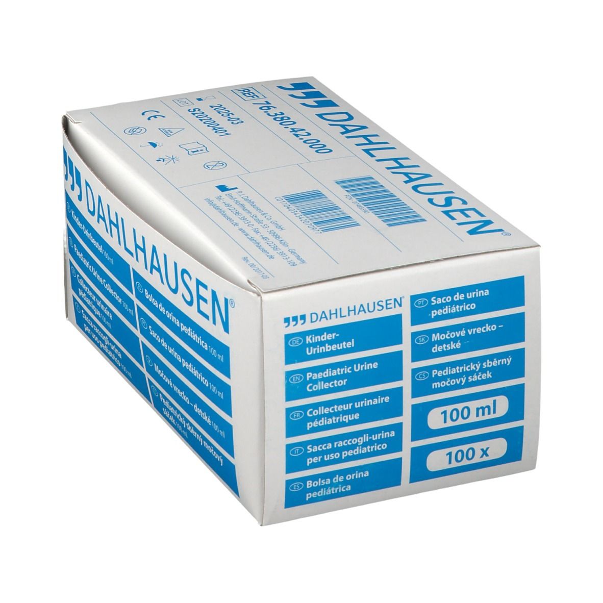Urinbeutel für Kinder 100 ml