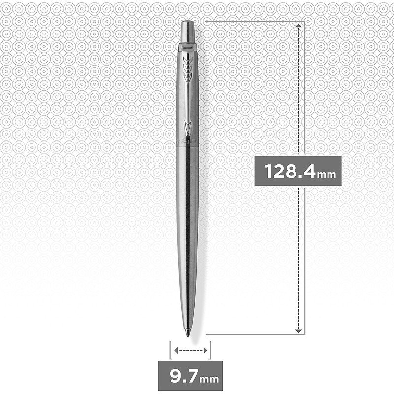 Stylo bille Parker Jotter acier