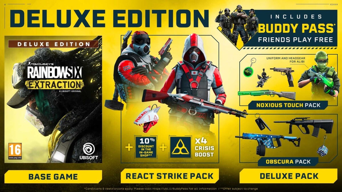Tom Clancy's Rainbow Six: Extraction - Deluxe Edition - PS4