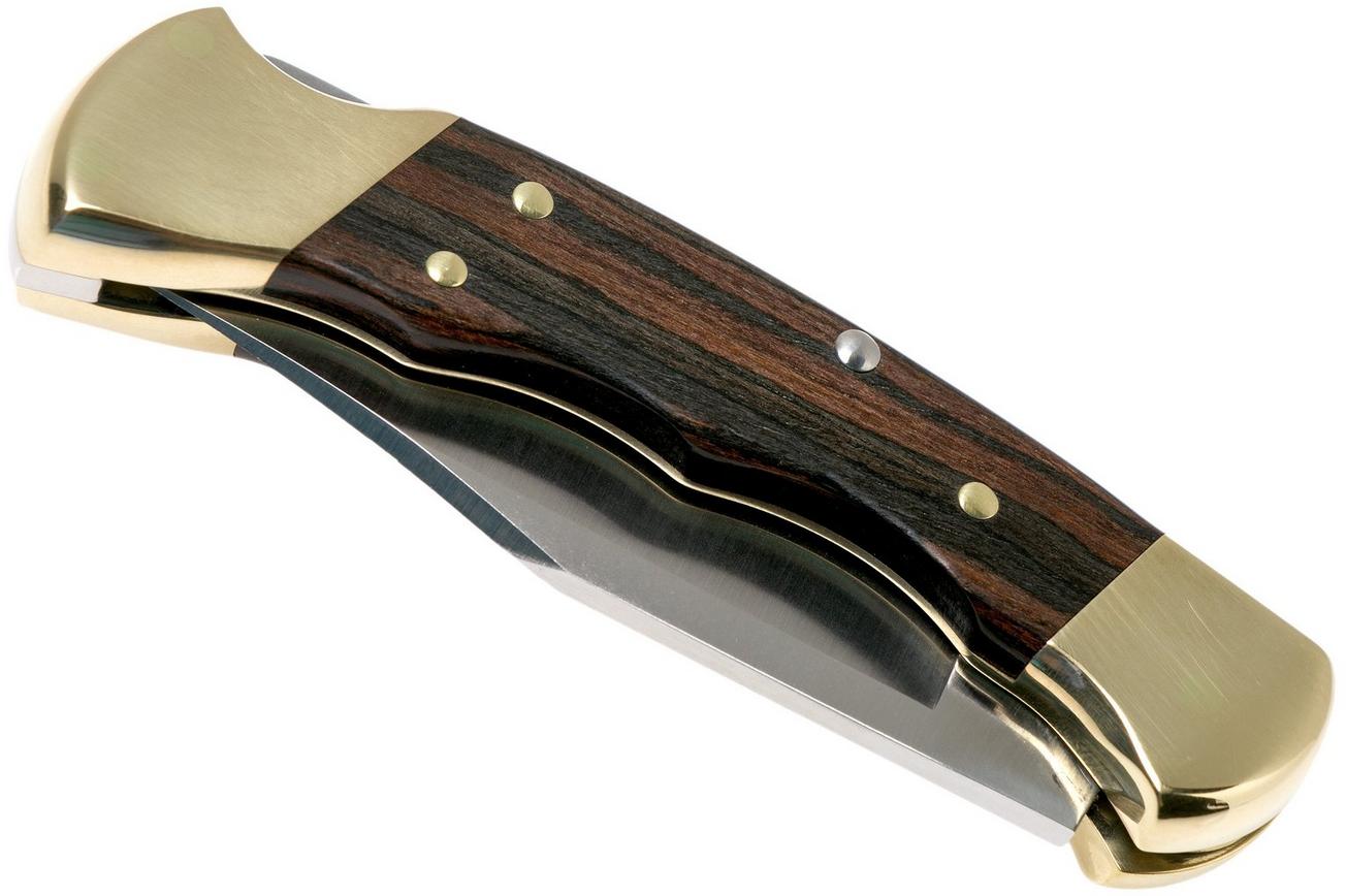 Buck 112 Ranger met vingergroeven 112BRSFG zakmes
