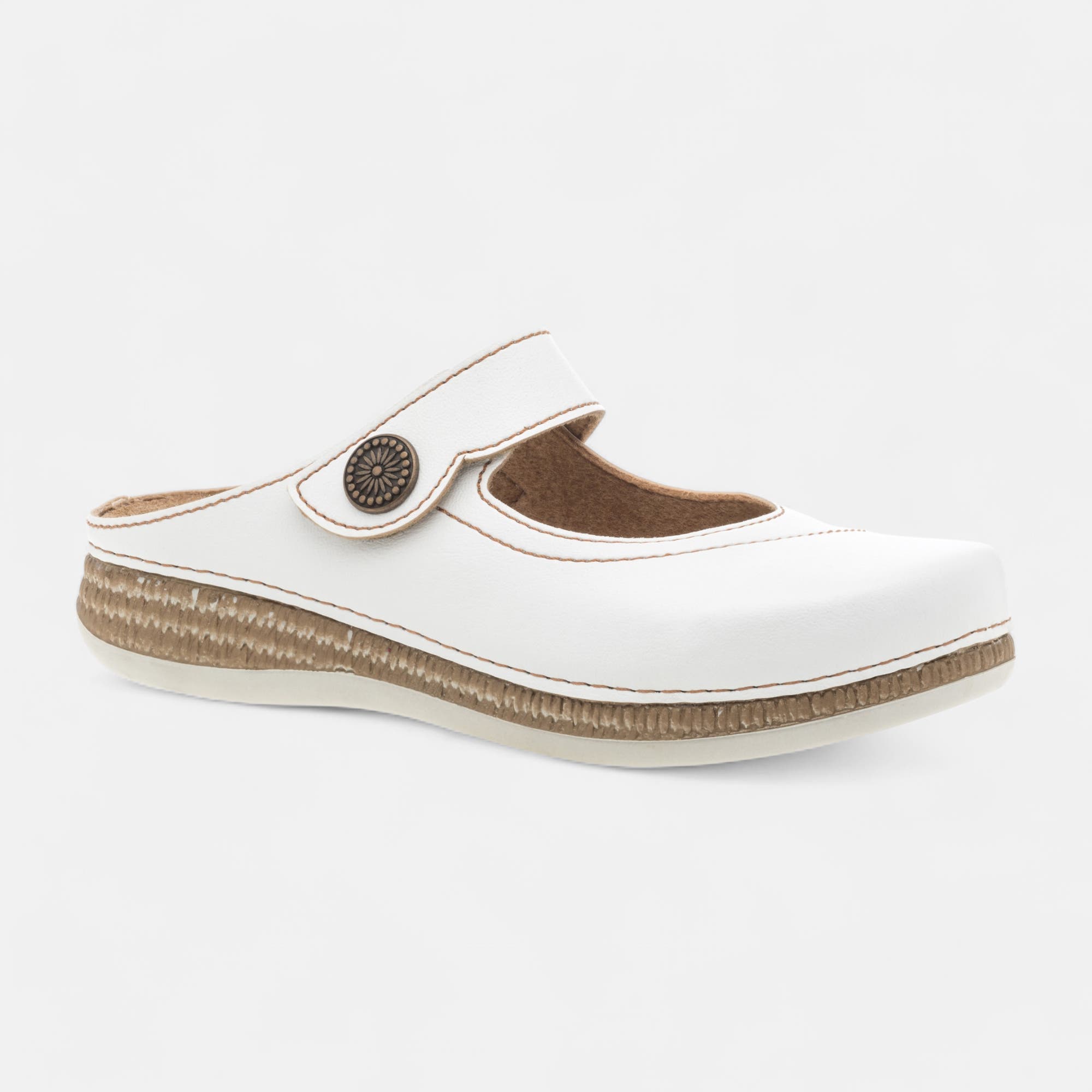 Mules Femme blanc