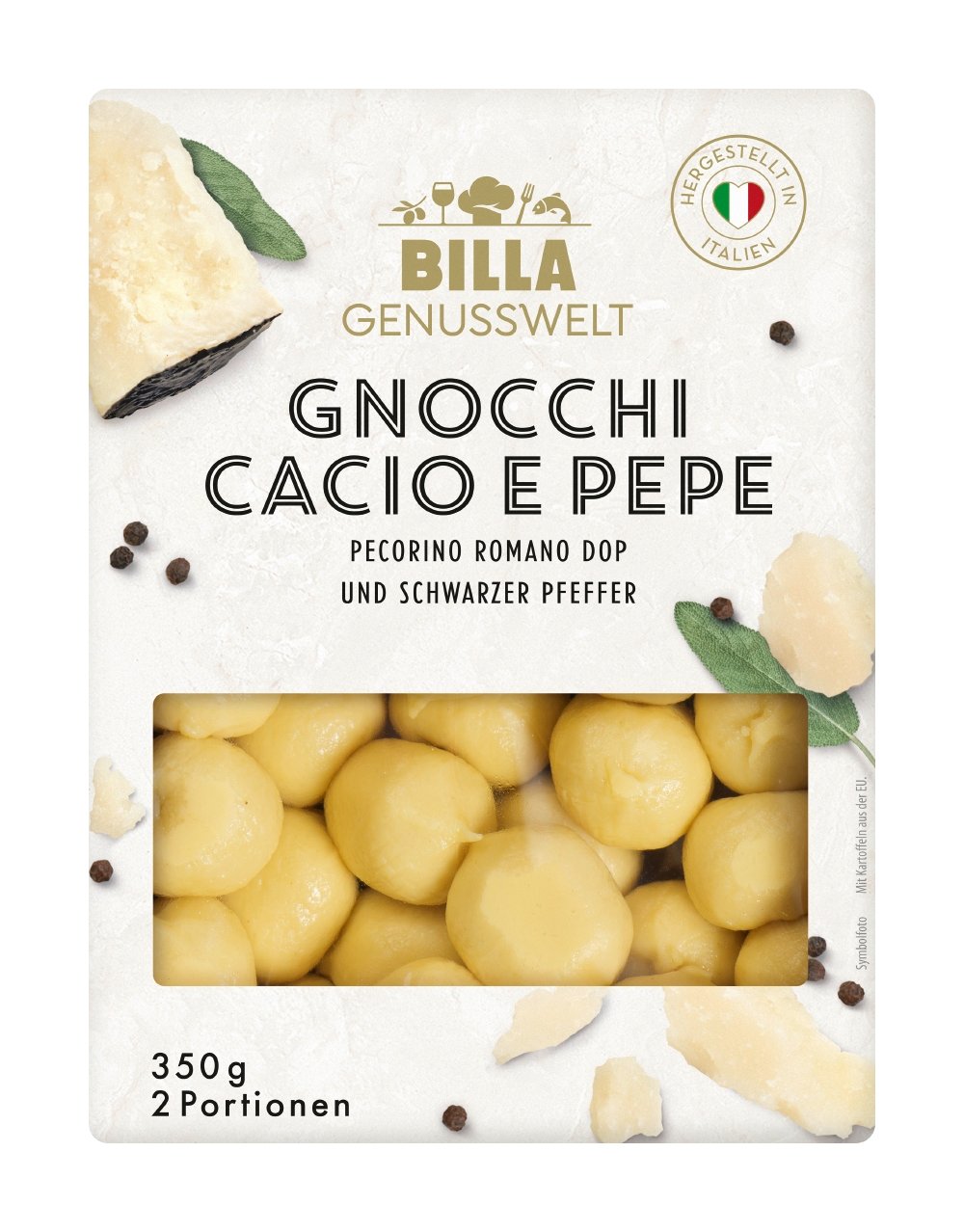BILLA Genusswelt Gnocchi Cacio E Pepe