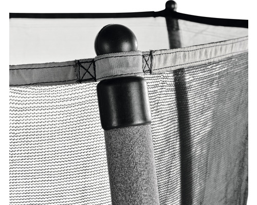 EXIT Tiggy junior trampoline met veiligheidsnet Ø 140 cm grijs