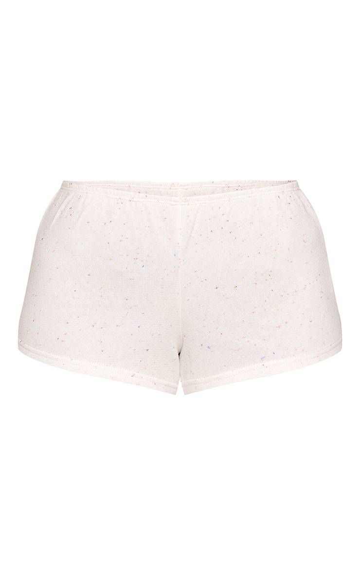 Blanc Short Taille Basse Chiné Petite