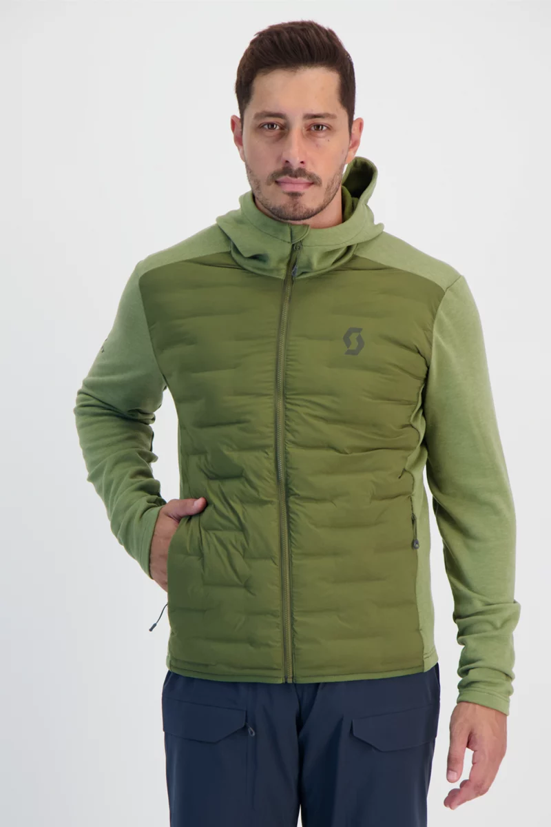 SCOTT Defined Warm Hybrid Hoodie Herren Midlayer