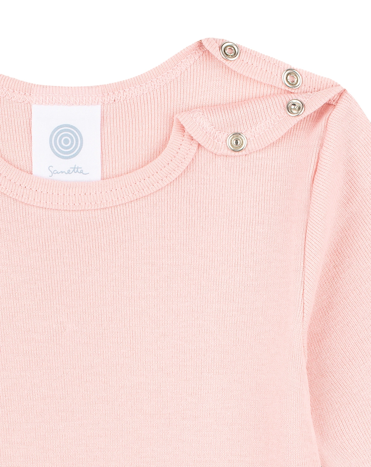 Langarm-Body NEW DOTS 2er-Pack in white/silver pink