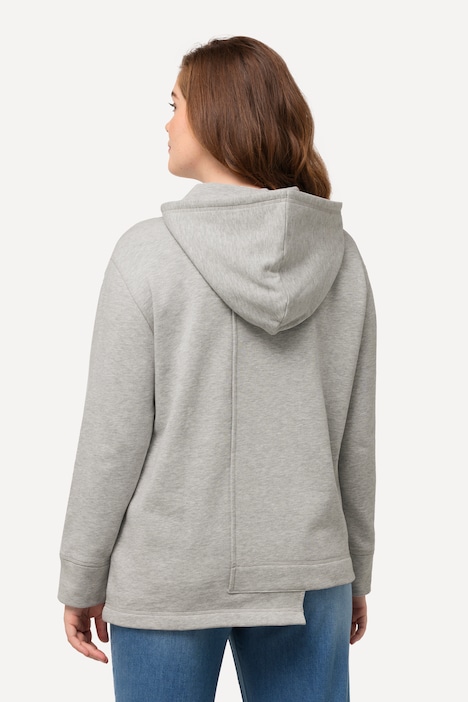 Hoodie, Zipper, Kapuze, Langarm, Biobaumwolle
