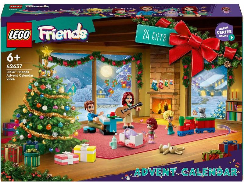 Lego - Adventkalender 2024 - Bouwspel - Multicolor - Inclusief 5 Personages