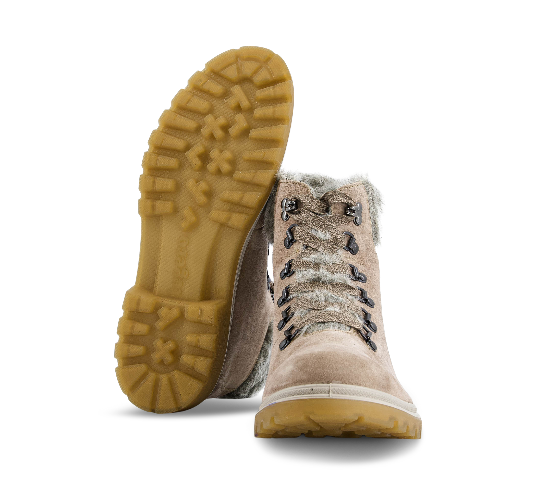 Legero Monta - Schnürstiefel beige/taupe
