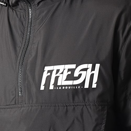 Coupe-Vent Logo Noir Blanc
