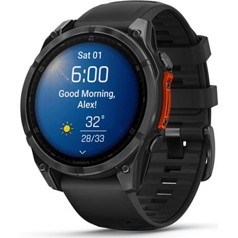 Garmin Fenix 8 smartwatch – sort